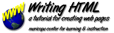  Writing HTML